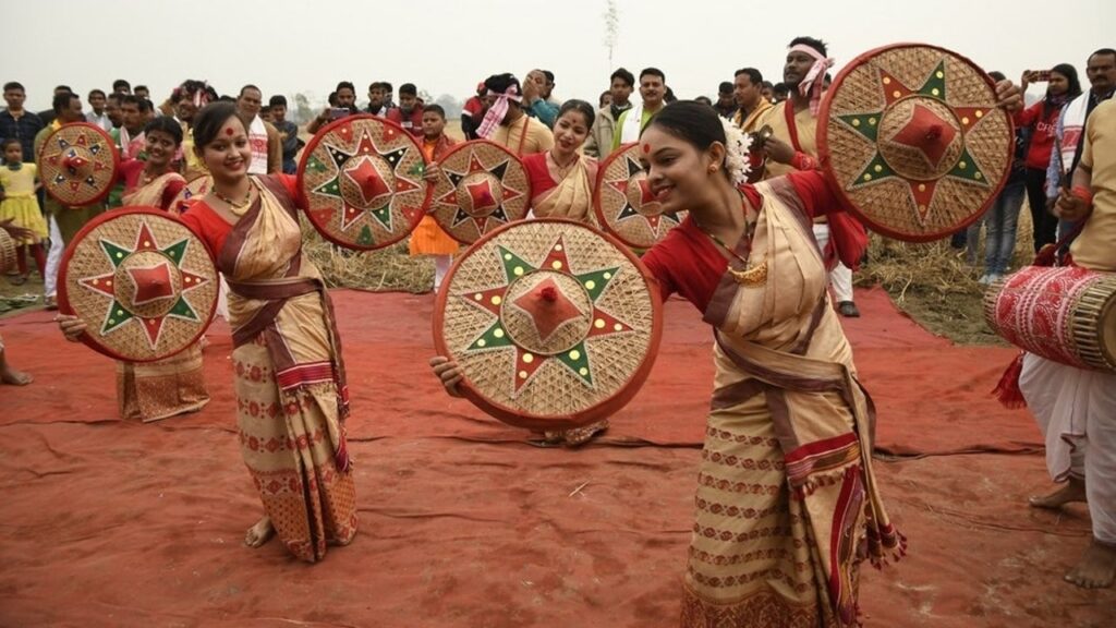 Essay on Bihu in Assamese: বিহু ওপৰত ৰচনা